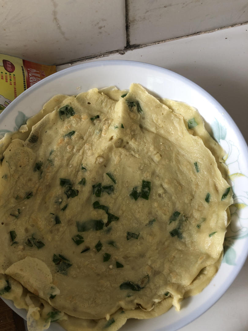 10分钟速成鸡蛋饼——柔软到小宝宝都可以吃