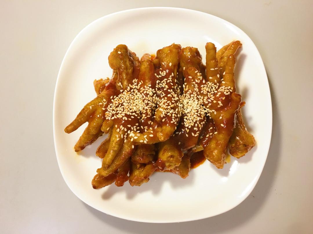 韩式辣酱鸡爪