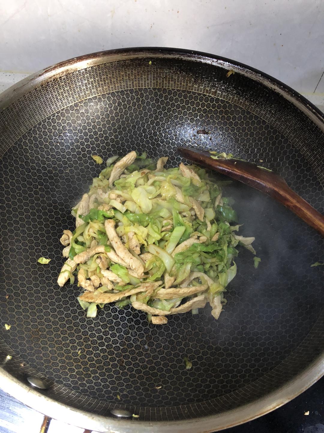 【减脂餐】大头菜炒鸡胸的做法 步骤10