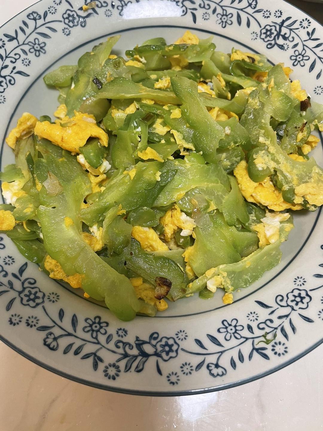 苦瓜炒蛋（清火菜）