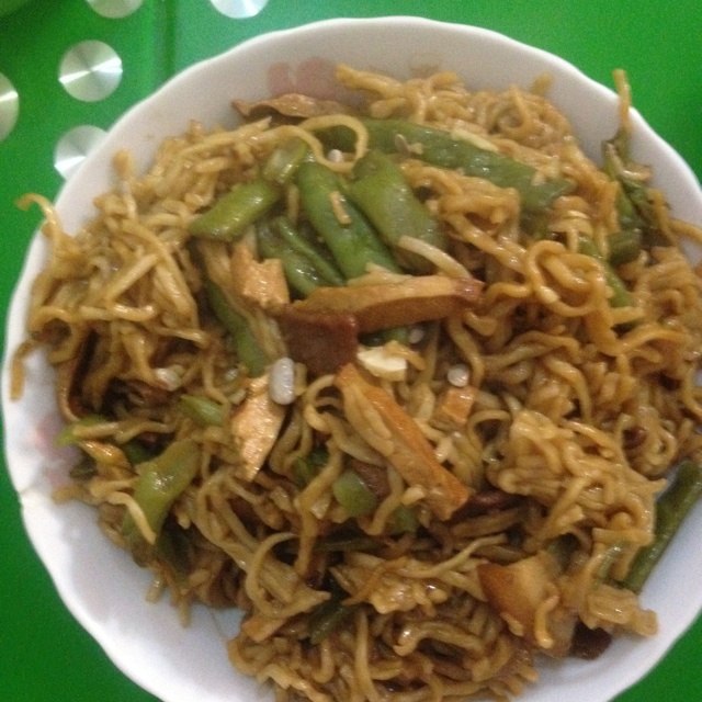 豆角焖面