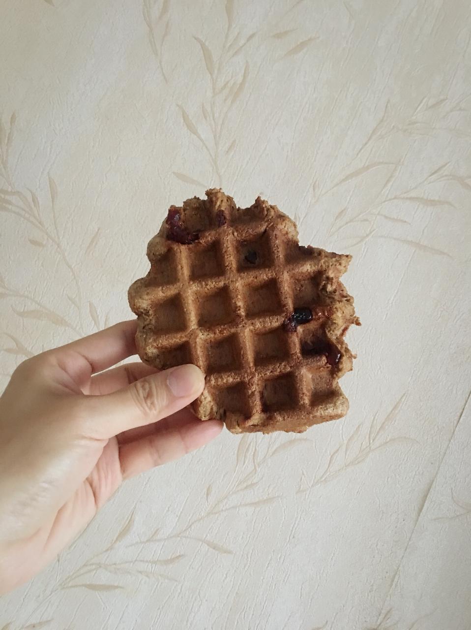 低脂全麦肉桂华夫饼