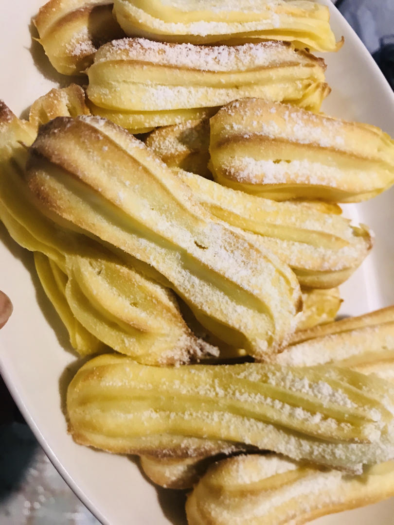 外脆内软❗️免油炸，敲好吃的西班牙吉事果