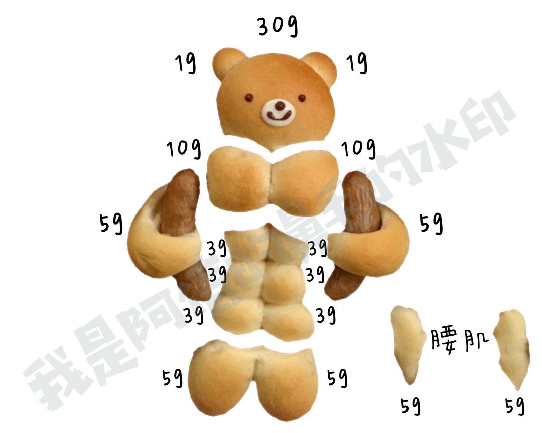 纯奶手撕吐司的做法 步骤1