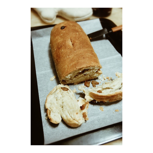 提子干中种炼奶吐司