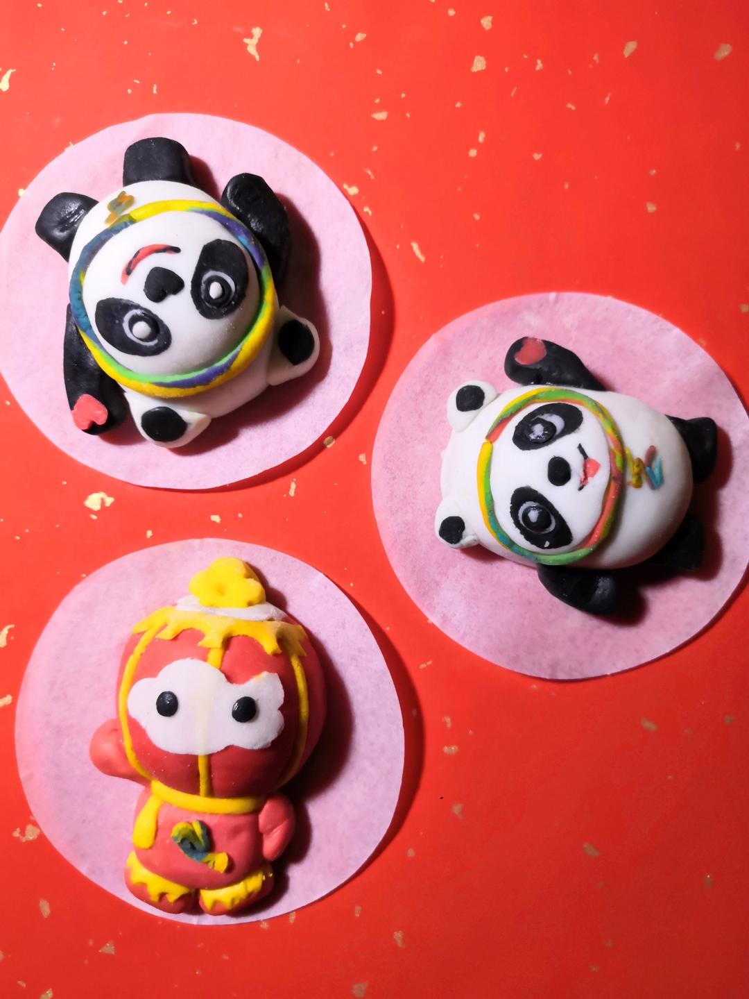 冰墩墩 雪容融 卡通汤圆 冬奥会限定版 元宵节汤圆