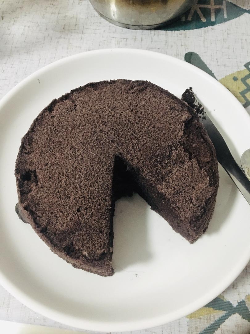 黑米蒸蛋糕