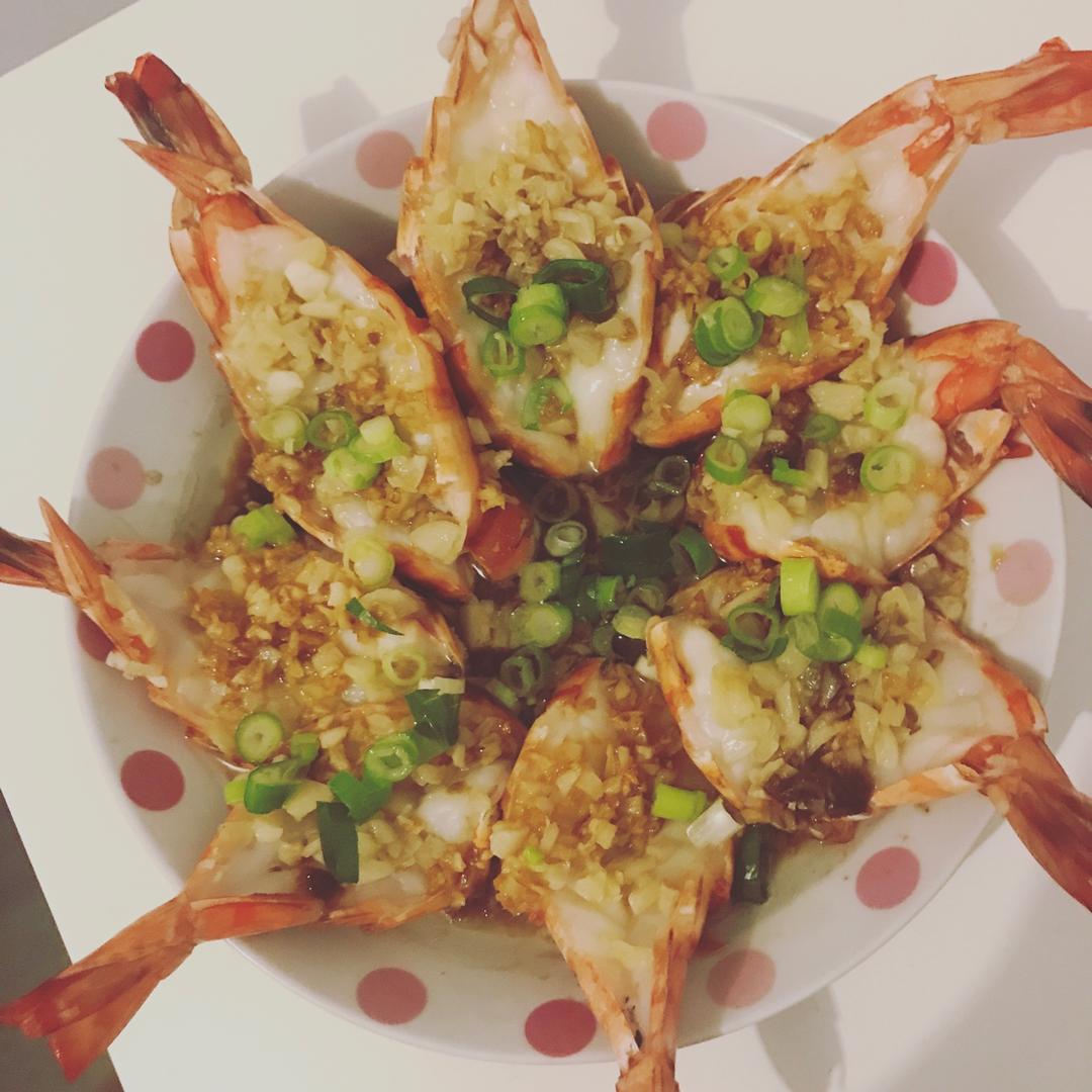 蒜蓉粉丝蒸虾