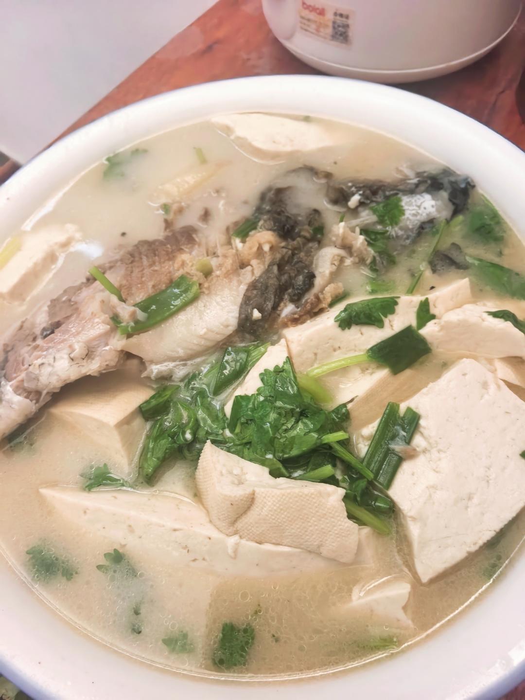 奶白鲫鱼豆腐汤|一条鱼最后的温柔