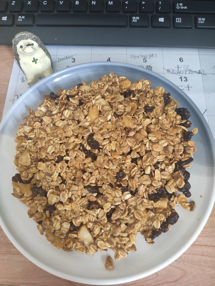 3分钟，微波炉燕麦（脆）饼