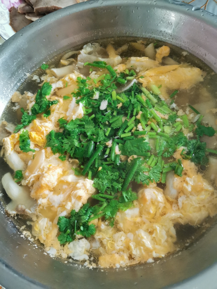 菌菇蛋汤的做法