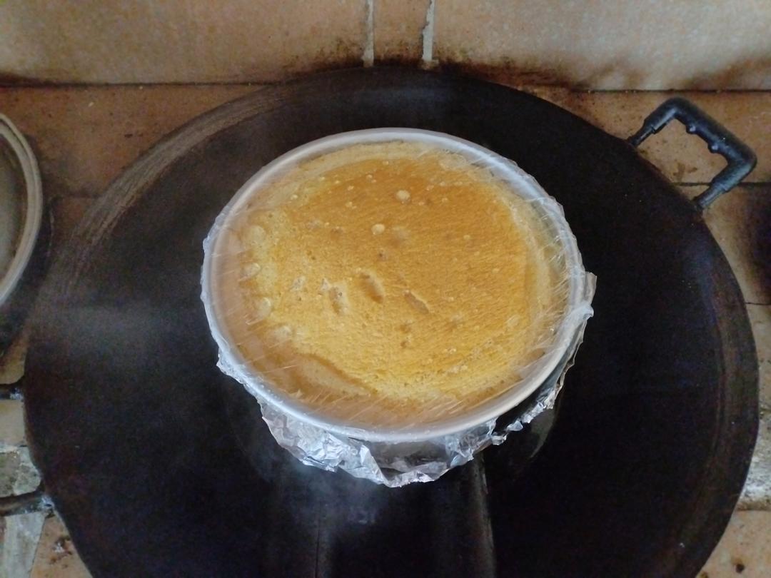 小米蛋糕                       （蒸的不上火）
