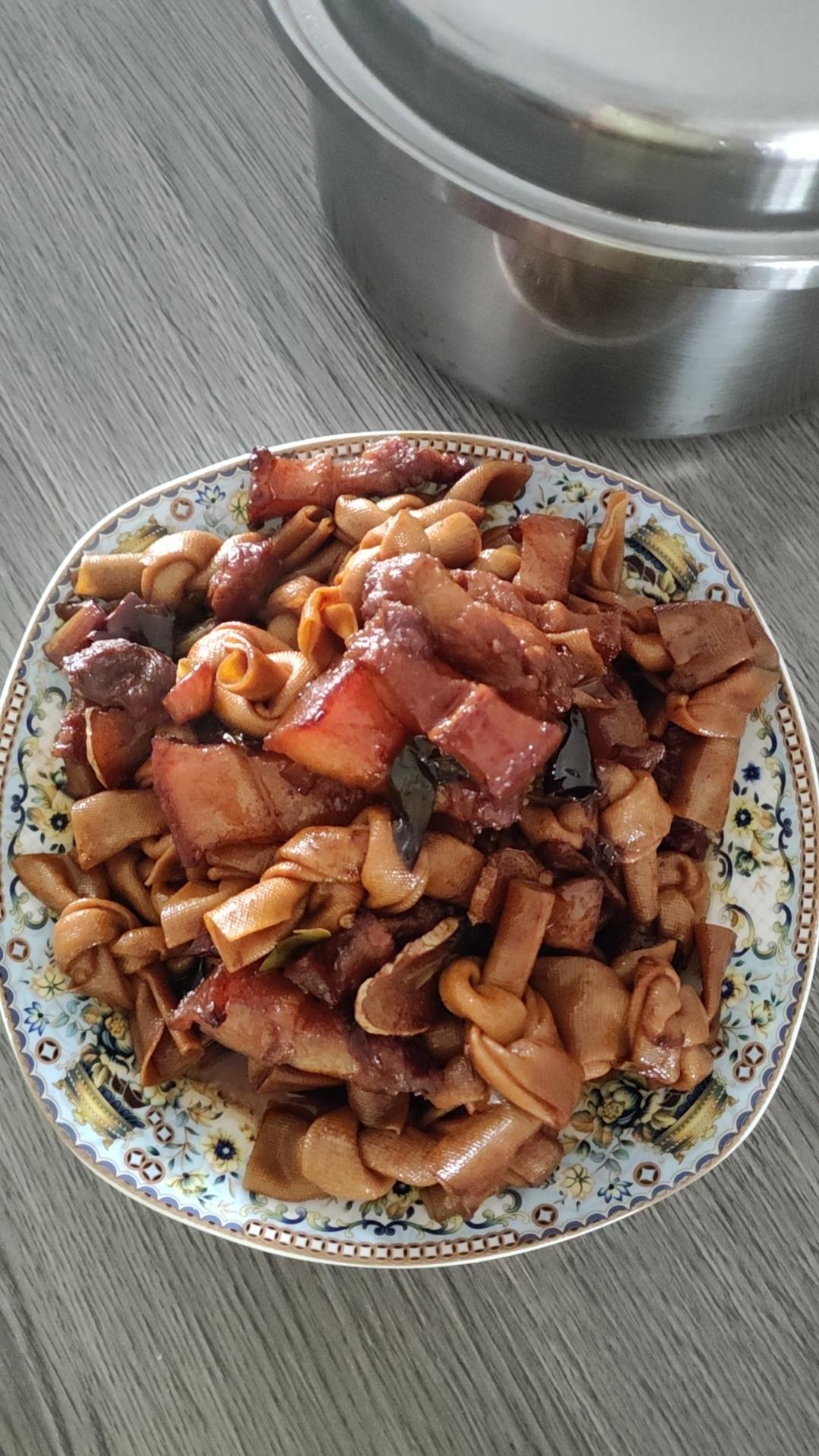 『妈妈的料理』千张结烧肉
