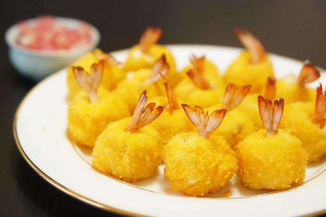 手机用户7810_75qu做的爆浆芝士凤尾虾球【绪作】