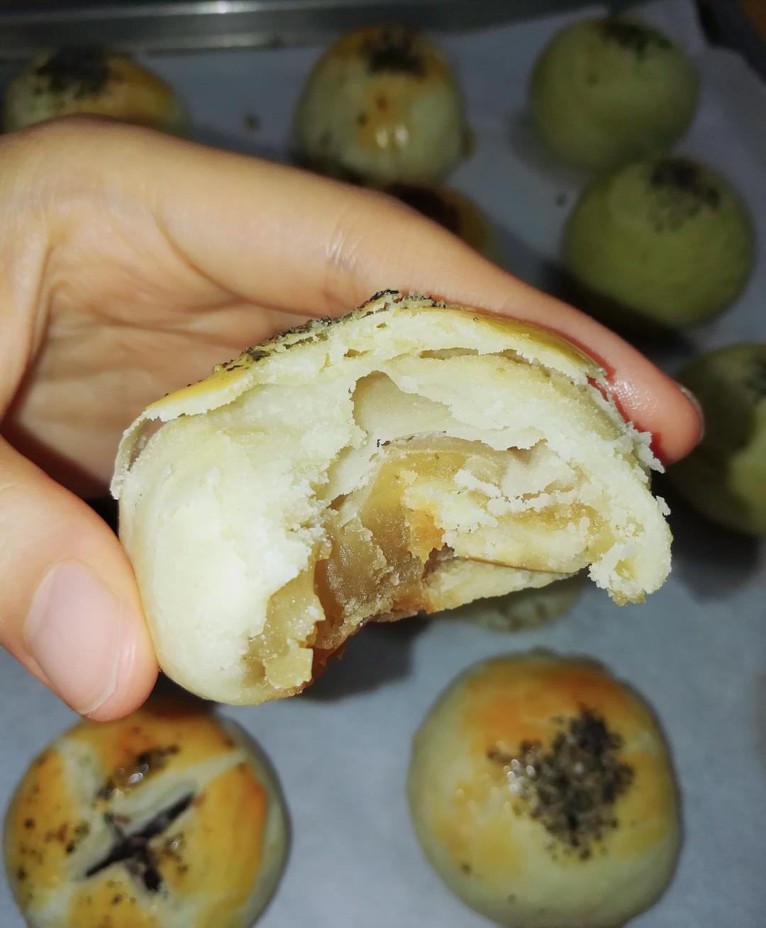 不用揉出膜、不用醒面就能酥掉渣的中式酥皮点心