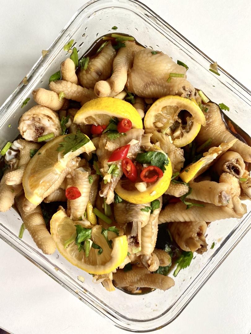 超好吃的🍋酸辣凤爪