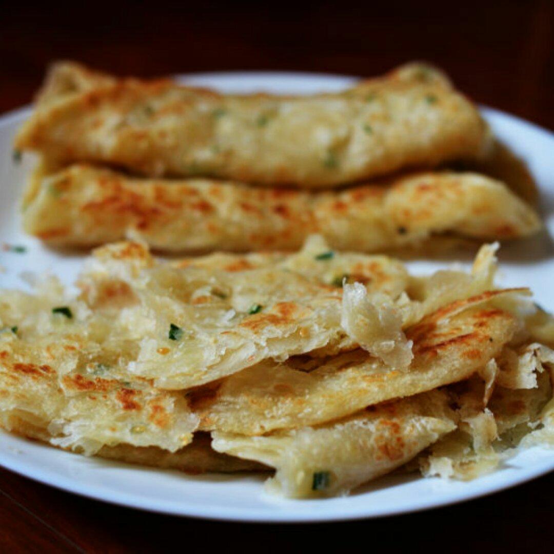 手抓饼/葱抓饼 Taiwan Style Pancakes
