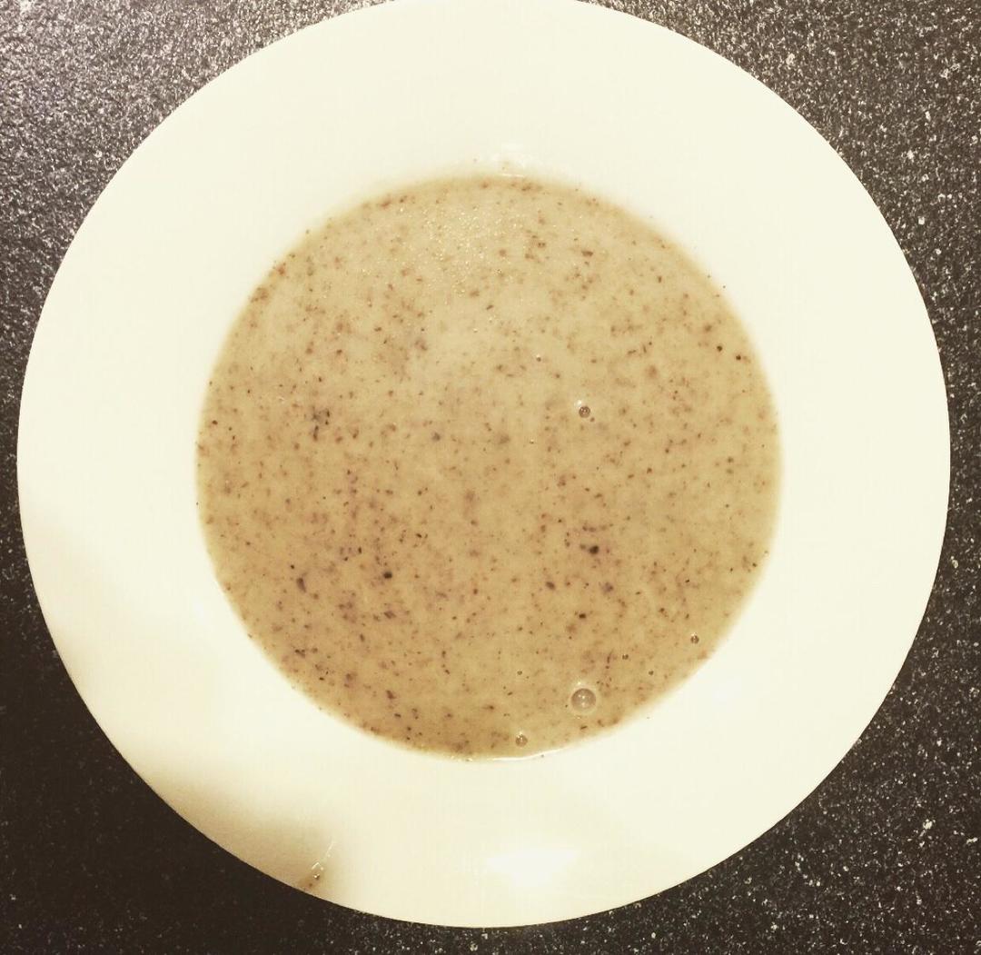 奶油磨菇湯—西餐食谱的做法