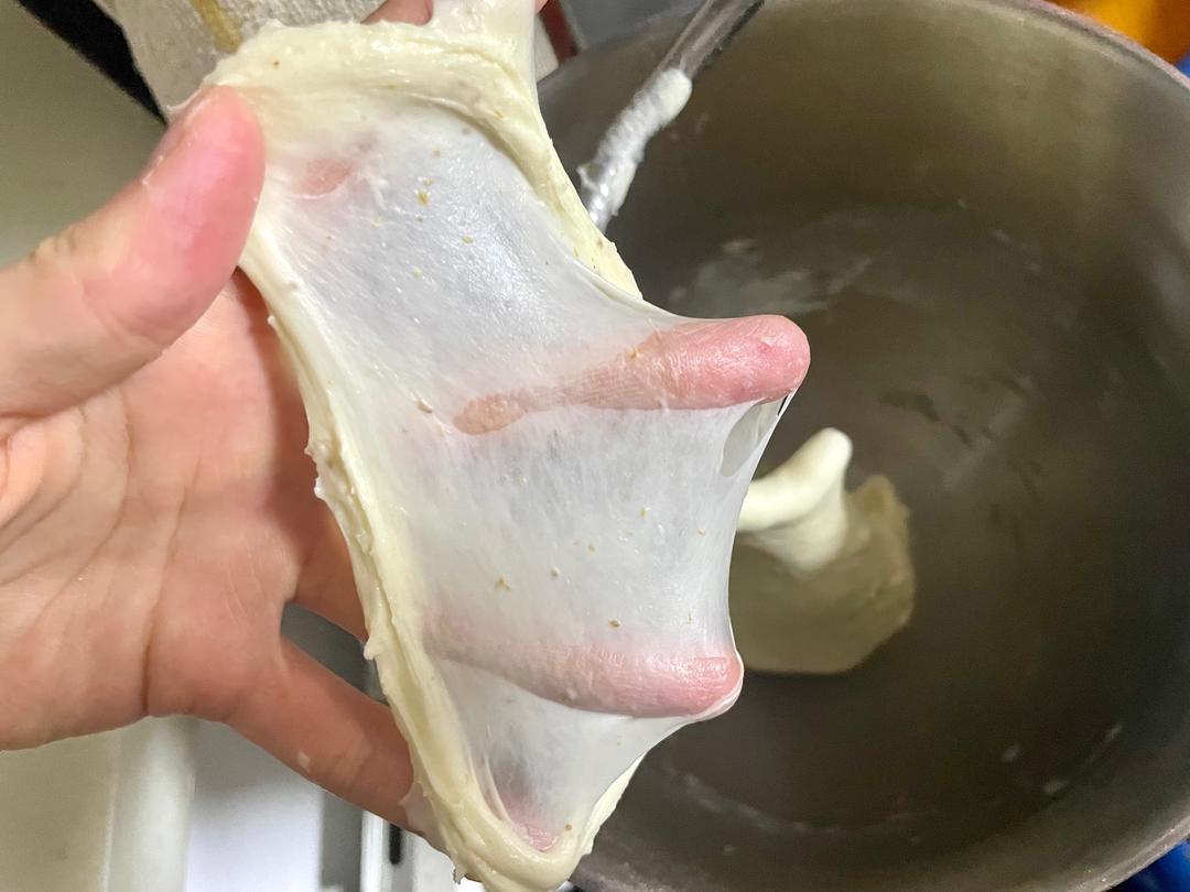 纯奶手撕吐司的做法 步骤1