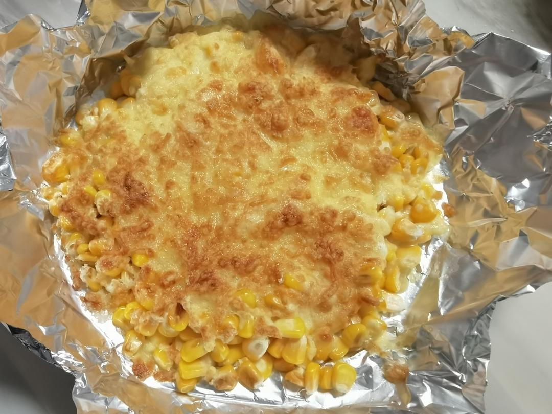 空气炸锅芝士玉米