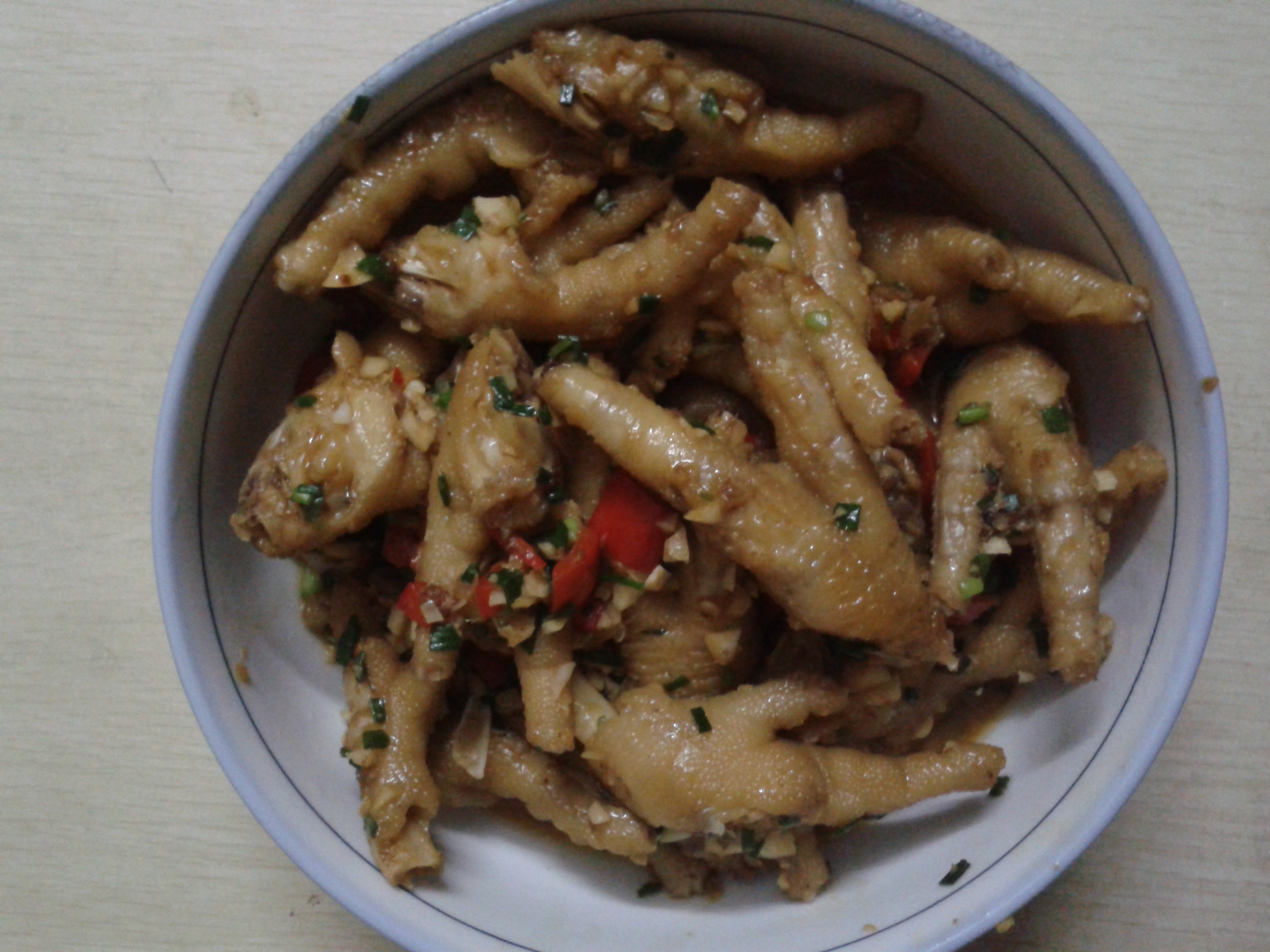 红烧鸡爪