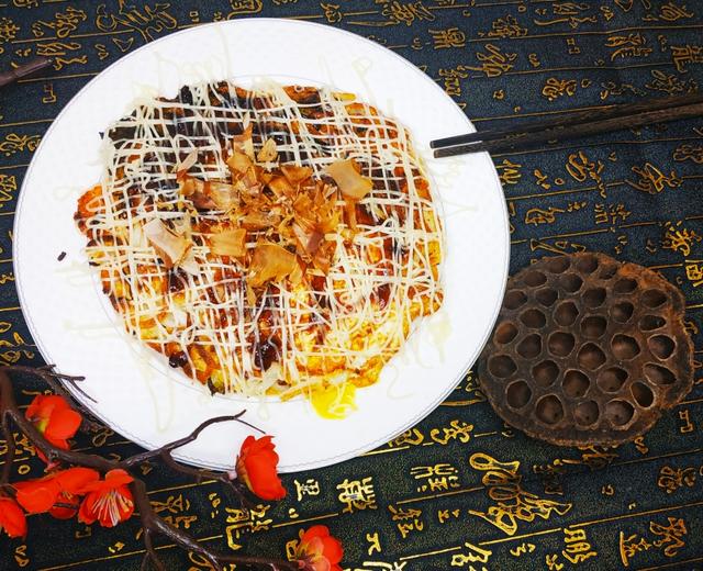 日式家常大阪烧的三种做法的做法