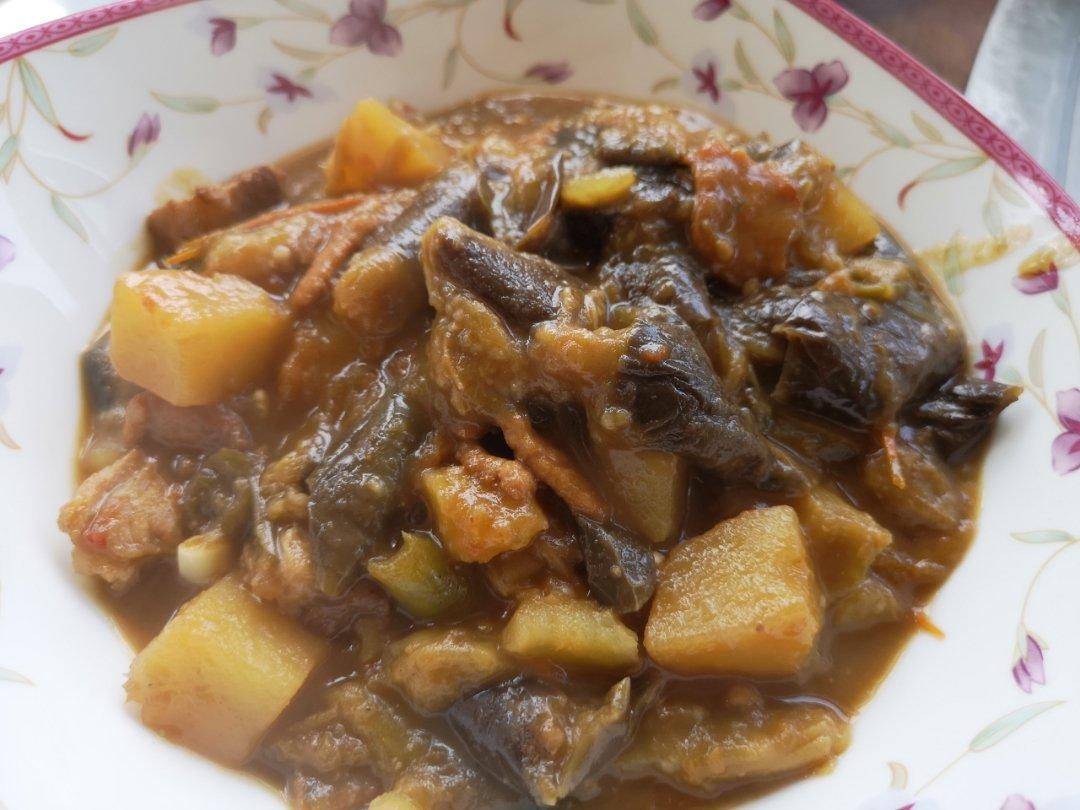 东北菜之——乱炖、豆角茄子土豆辣椒西红柿