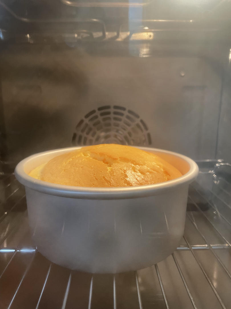 超柔软6寸戚风蛋糕(附8寸配方)零失败 超详细‼️含操作视频