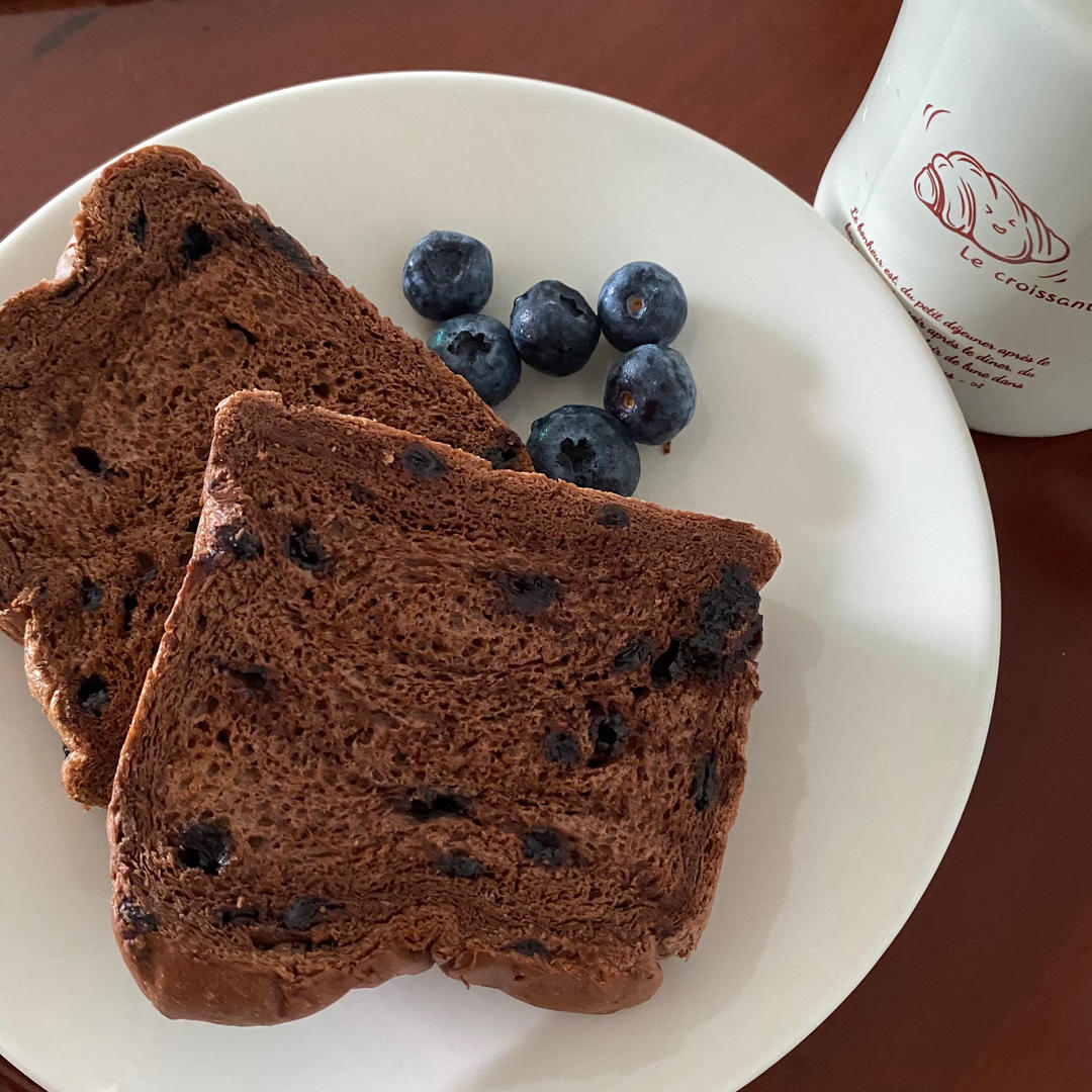 好吃到翘jiojio的巧克力生吐司