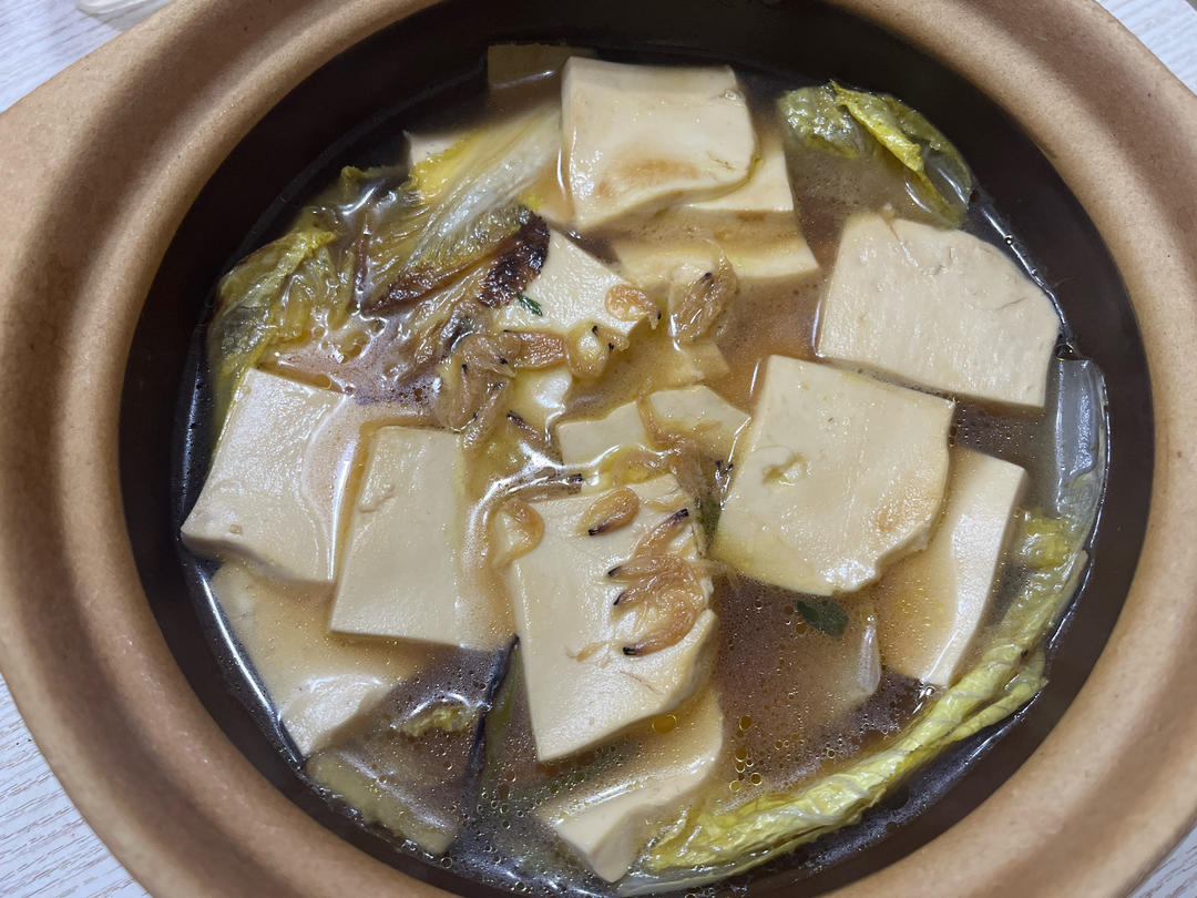 白菜豆腐这样做😋连汤汁都不剩🔅鲜美又美味