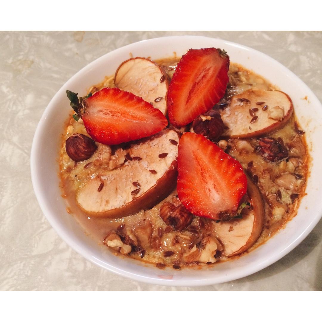 Baked Oatmeal Breakfast 早餐烤燕麦