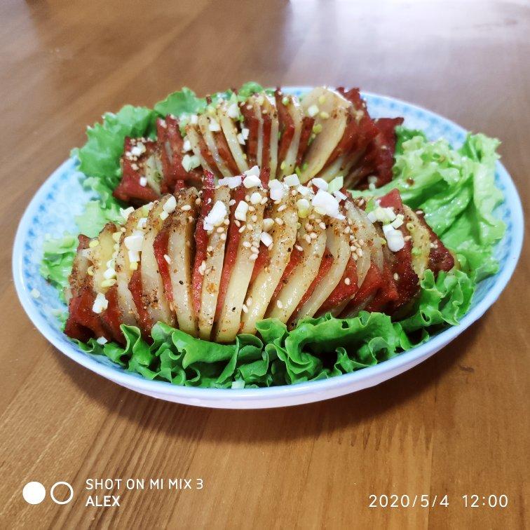 培根风琴烤土豆