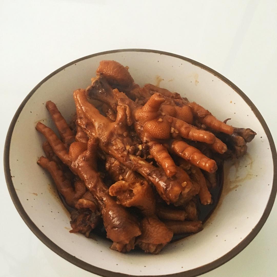 秘制红烧鸡爪