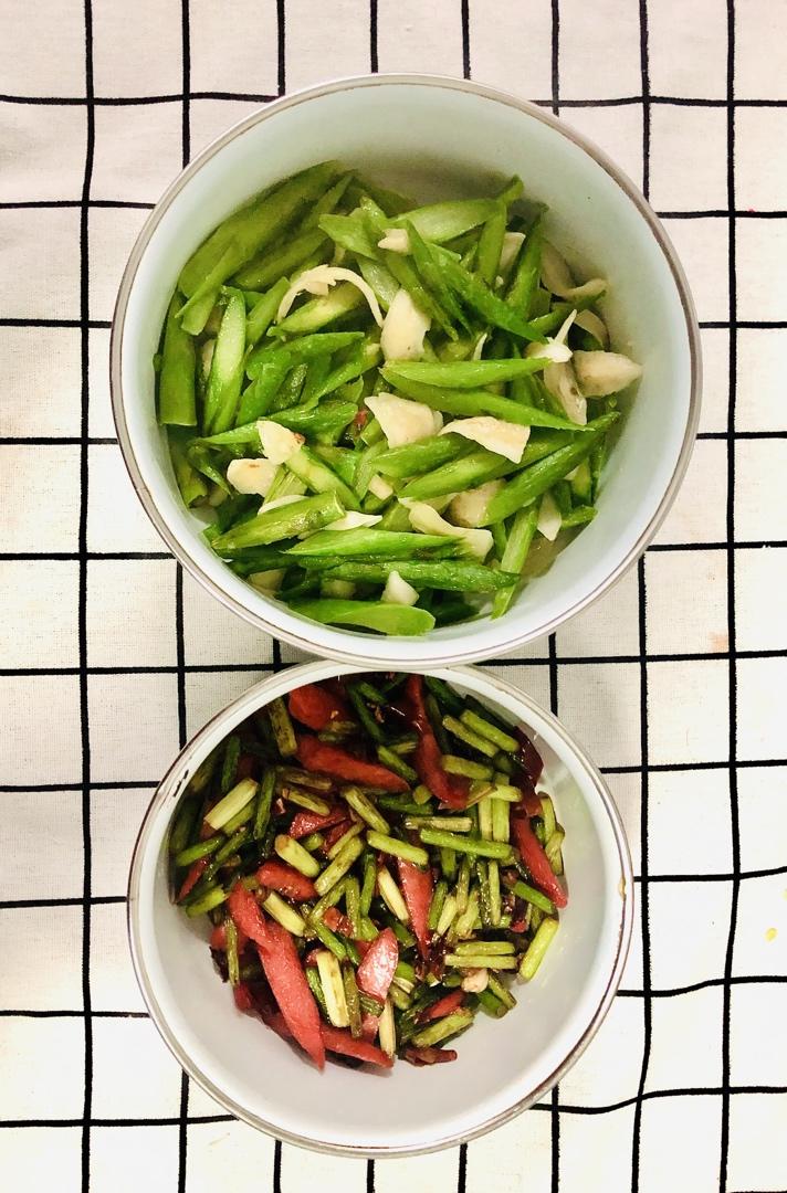 火腿肠可以爱💗蒜薹、宝宝爱吃😋