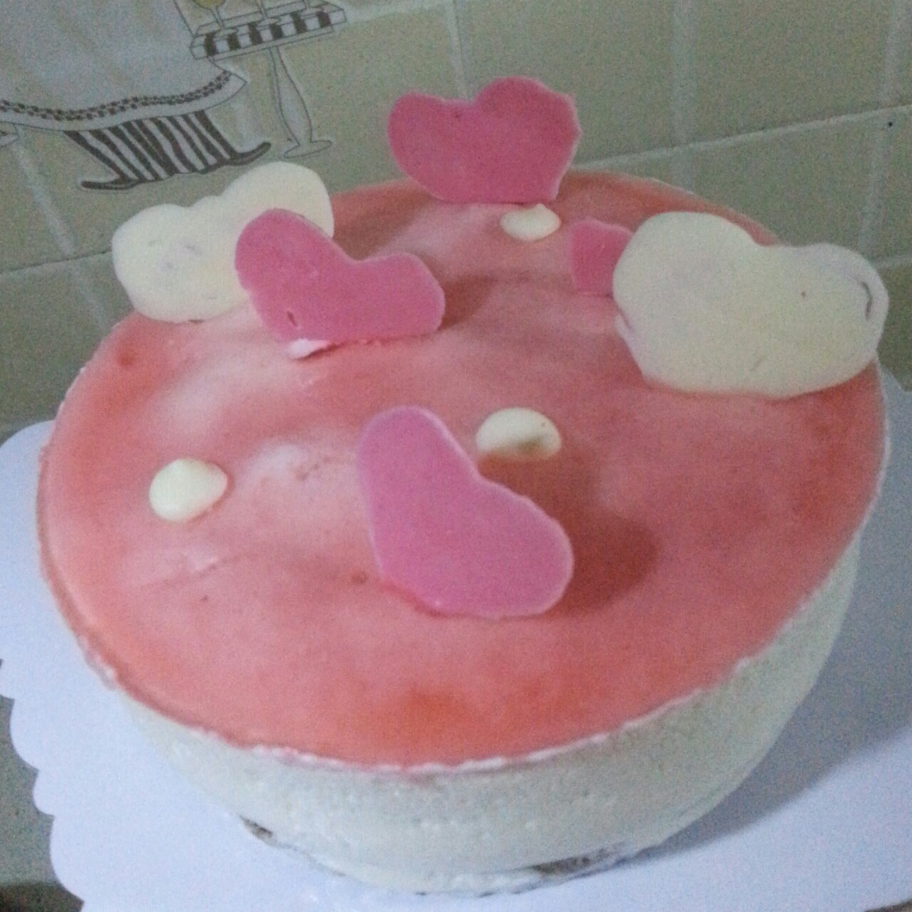 牛奶芝士慕斯蛋糕