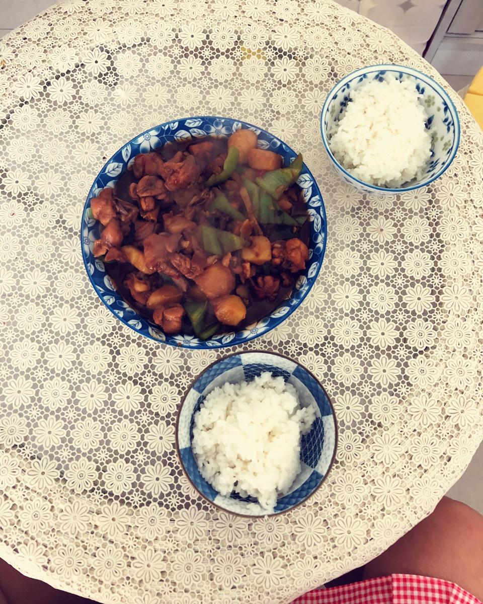 黄焖鸡米饭（剔骨鸡腿➕土豆）山寨版