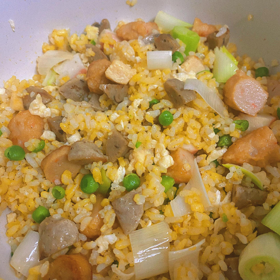 炒米饭蛋炒饭二十分钟快手家常