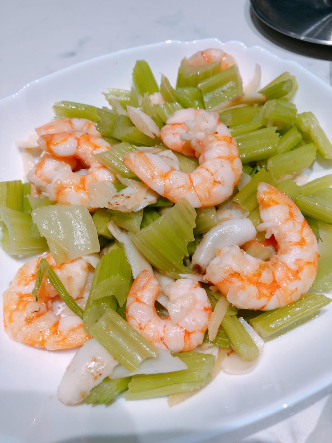 ㊙️巨好吃的西芹炒虾仁，减肥减脂必学菜谱，狂瘦脂必学菜谱，狂瘦！