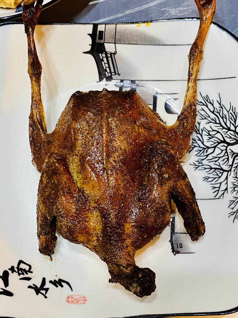 烤箱版脆皮烤乳鸽（内含脆皮的秘决）