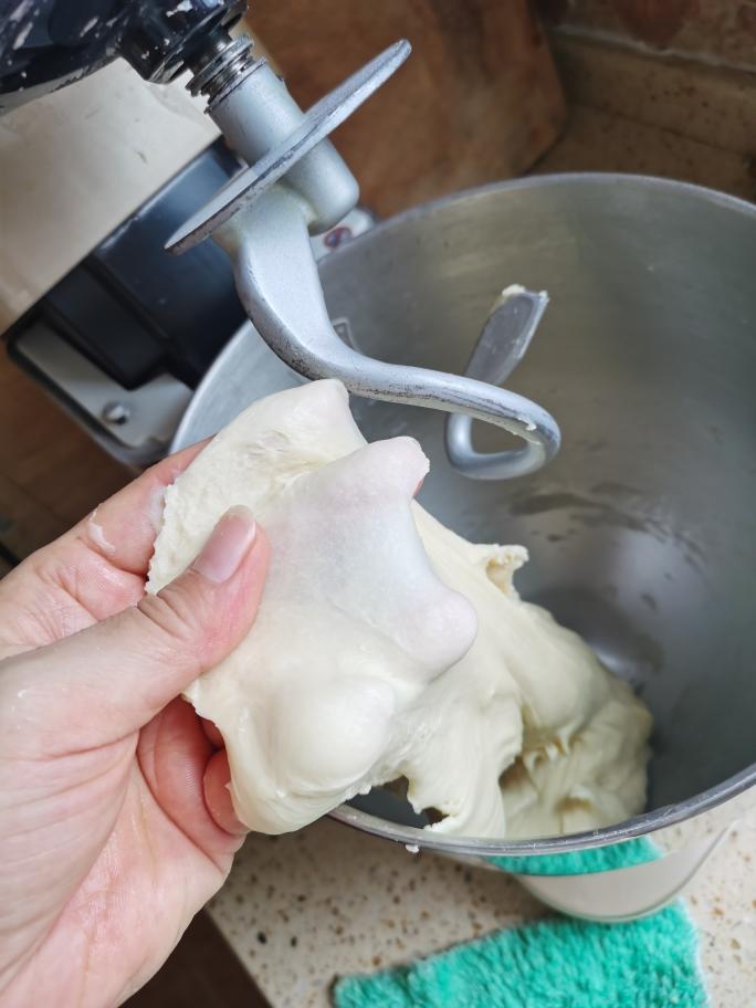 纯奶手撕吐司的做法 步骤1