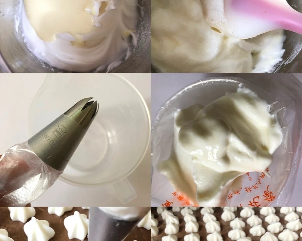 蛋清酸奶溶豆的做法 步骤4