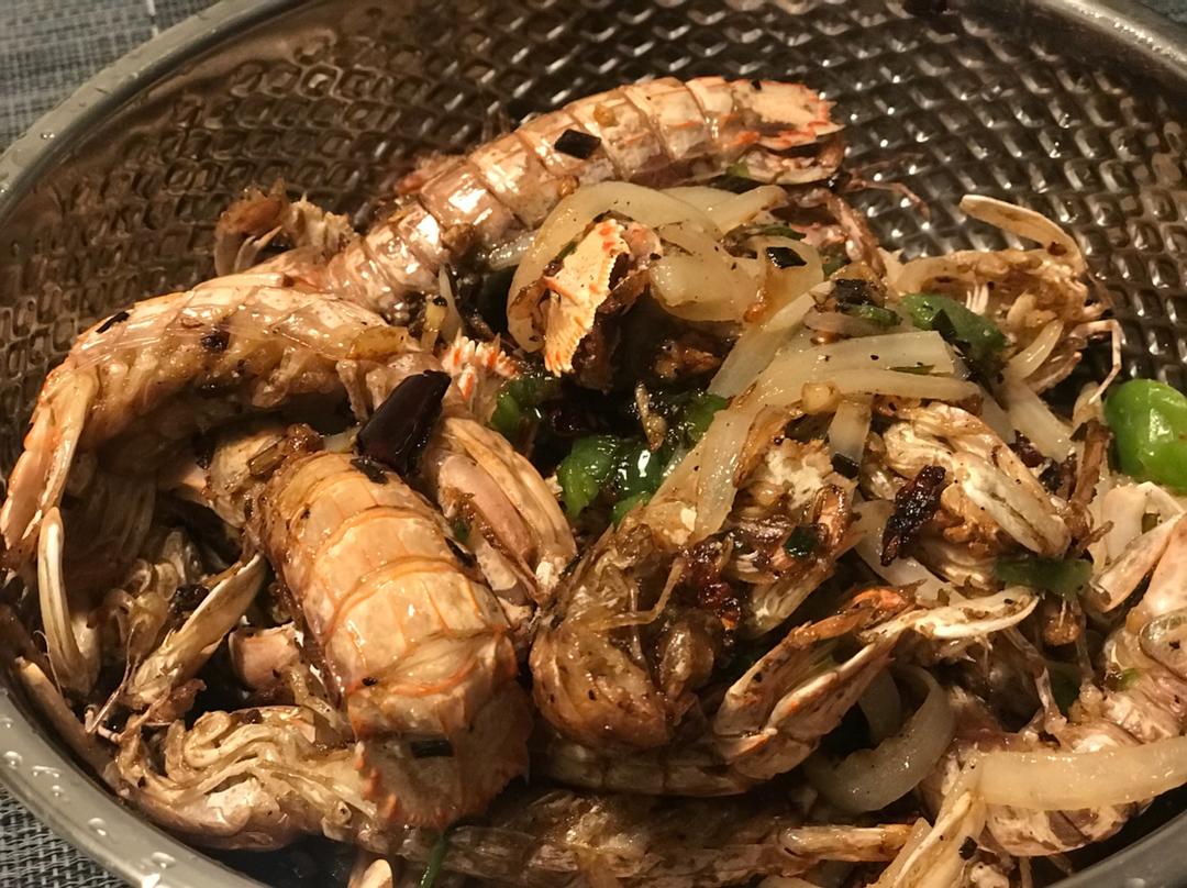 椒盐皮皮虾