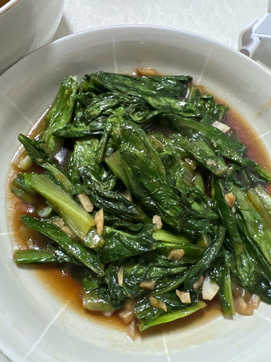 蒜蓉油麦菜（蚝油）