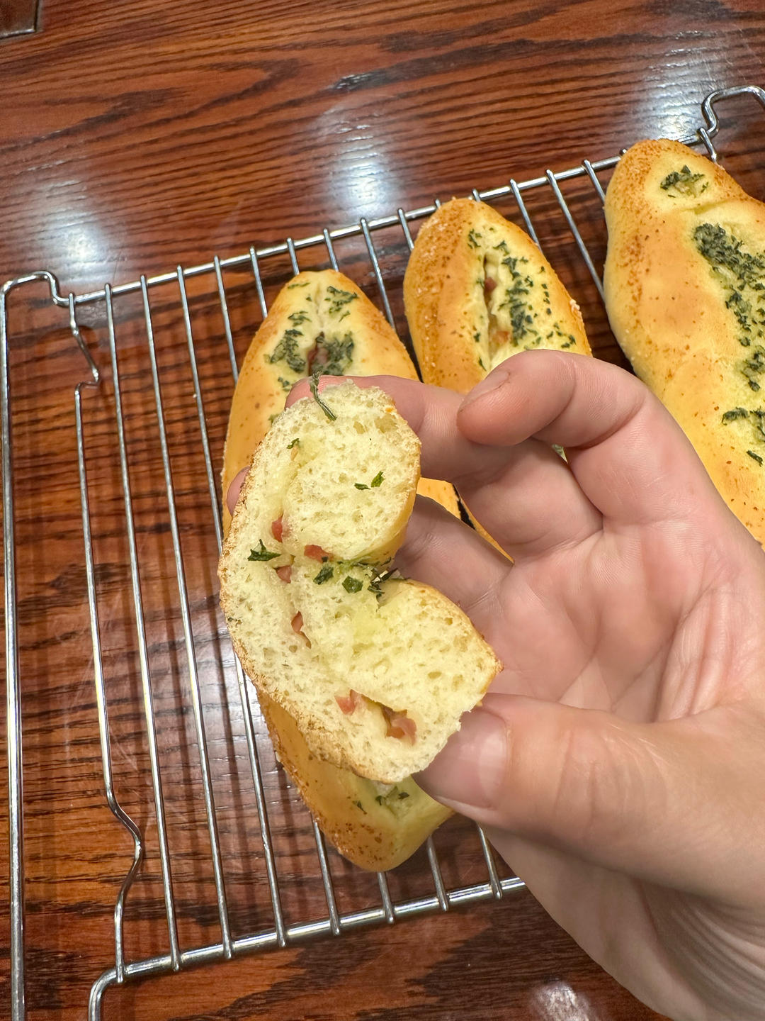 【复刻山姆蒜香乳酪软法面包】香气天花板！