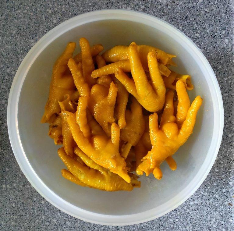 盐焗鸡爪（水焗）版