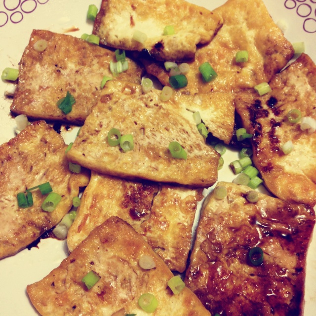 家常煎豆腐