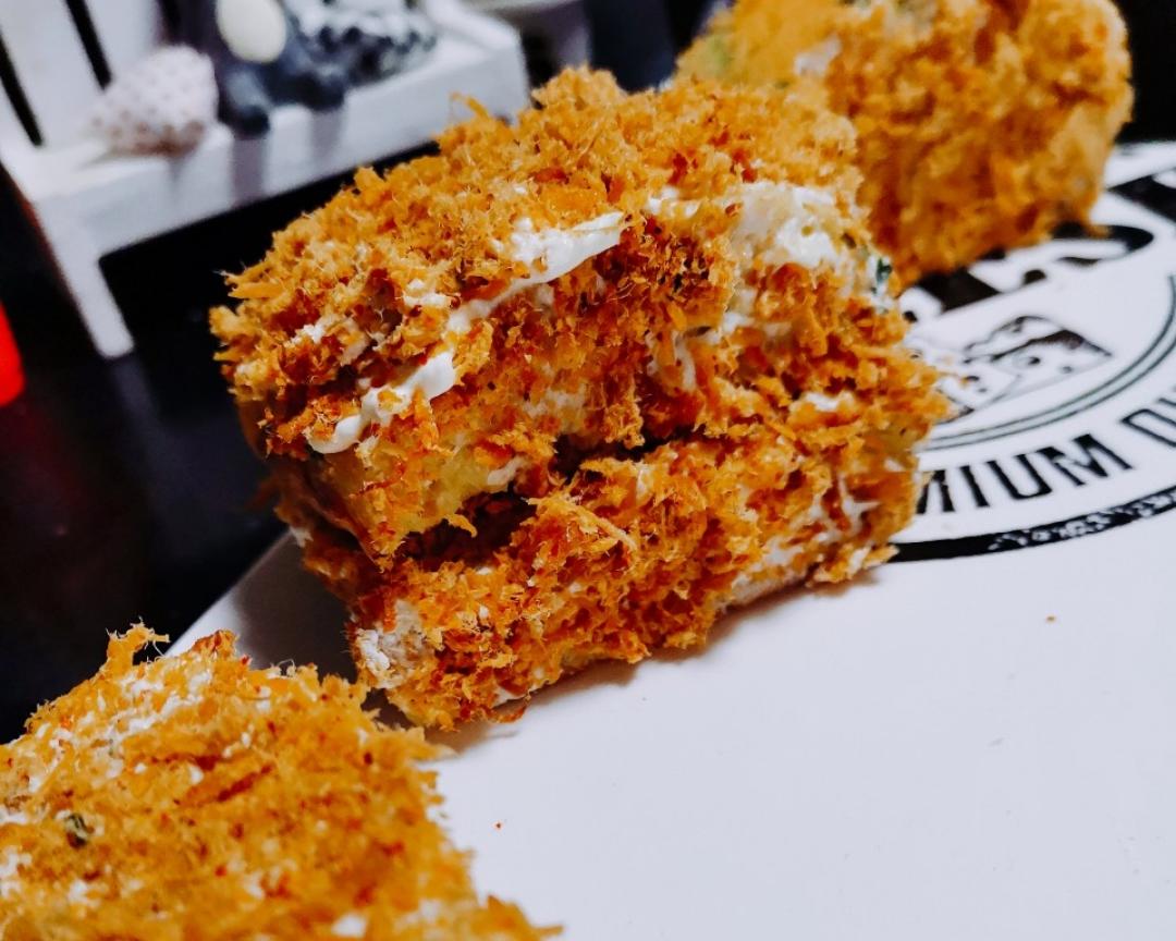 生酮肉松小贝的做法