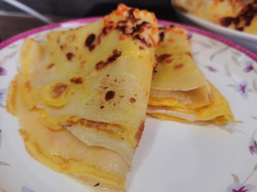 超软筋道的鸡蛋软饼