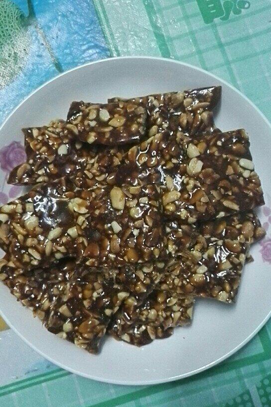 无水无油香脆花生糖