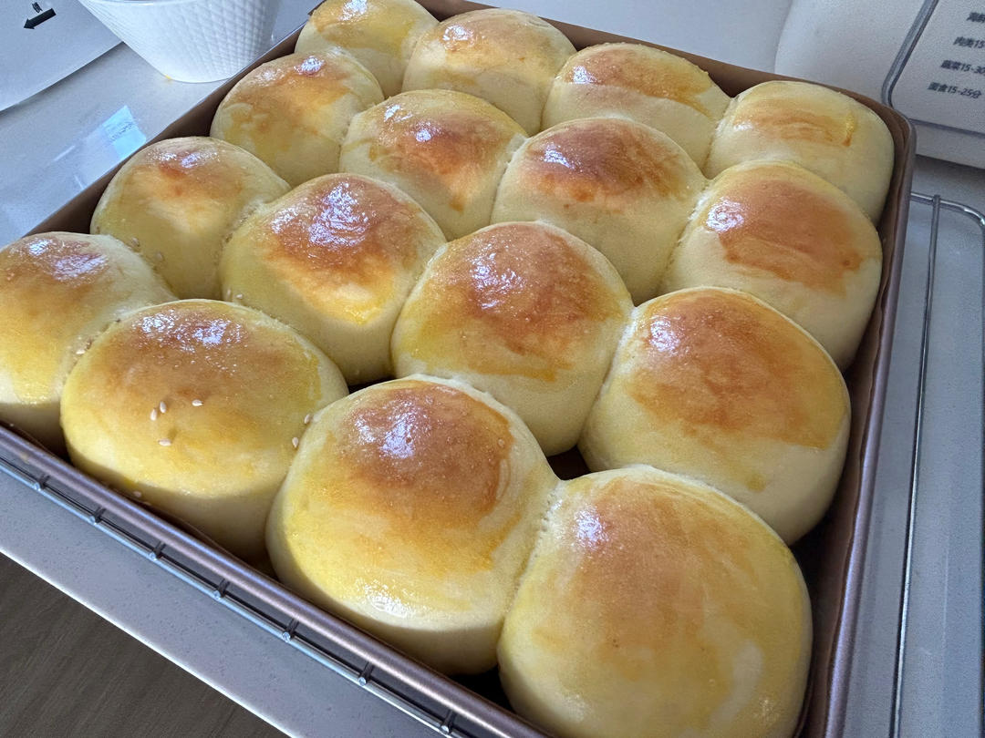 雪芙小餐包（波兰种）28*28烤盘